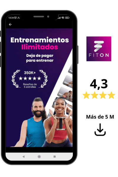 Fiton es una aplicacion para entrenar desde para móviles