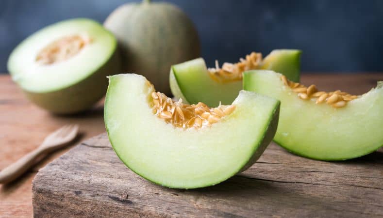 Rodajas de Melón fresco