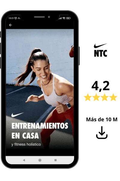 Aplicación móvil para entrenar desde casa