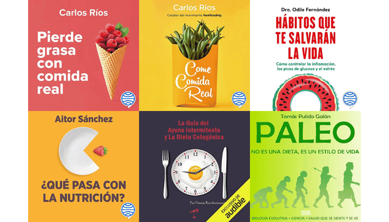 Libros de nutrición y alimentación en Audible